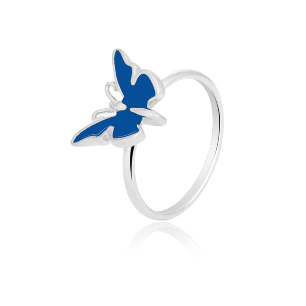 Buy AJS Cute Leafy Adjustable Finger Ring With Crystal for Girls and Women  Stylish Silver Ring For Women Online at Best Prices in India - JioMart.