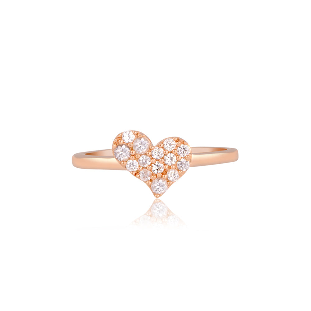 Rays of Pear Shaped Diamonds & White/Rose Gold Ring – YESSAYAN - LA