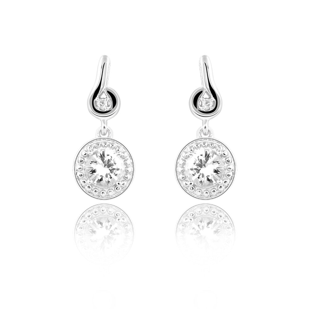 Buy online Blue Circular Drop Earrings from fashion jewellery for Women by  Richeera for ₹349 at 78% off | 2024 Limeroad.com