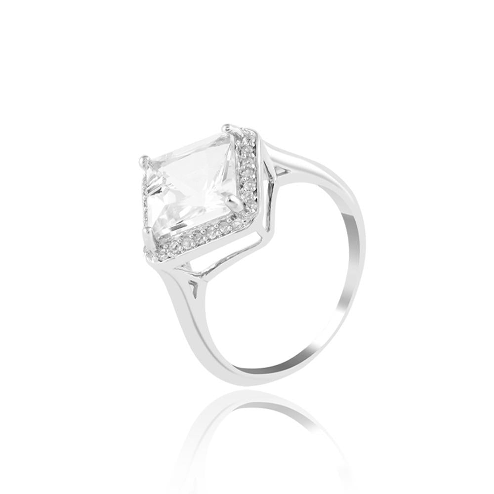 ring for girls, buy silver ring, silver finger rings swarovski rings,  finger rings designs, 18K gold plating ring – CLARA